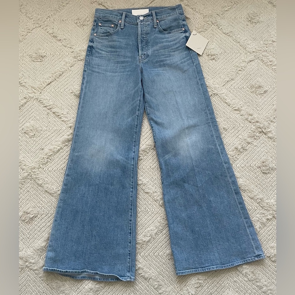 New Mother The Tomcat Roller Skimp Jeans - Picture 3 of 5